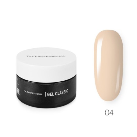 Gel TNL Classic, No. 04 Transparent Caramel, 50 ml