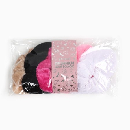 Hair gum 9 cm, princesses color mix-5