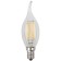 Filament era “candle in the wind”, 7 watts, E14, 910 lm, 2700k, glow warm white