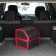 Organizer COFR in the trunk of a car, bag, EVA material, 30 cm, red kant