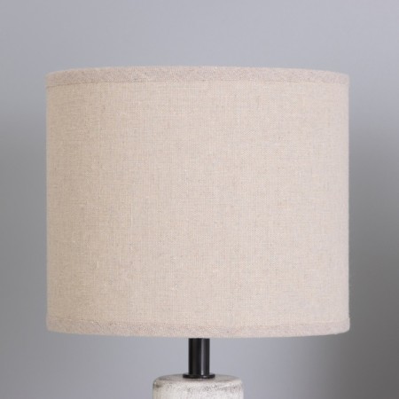 Table lamp "CRIM" 1x40W E14 white/gray 18x18x29cm-2