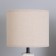 Table lamp "CRIM" 1x40W E14 white/gray 18x18x29cm