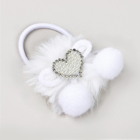 Hair elastic bands 2 pcs New Year's “Magic around you” for the New Year, 10 x 9 cm-4