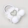 Hair elastic bands 2 pcs New Year's “Magic around you” for the New Year, 10 x 9 cm