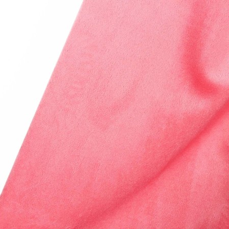 Carnival cloak for children, pink plush, length 90 cm-1