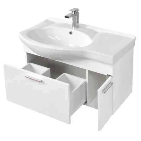 Tumbing under the sink Aquaton indie, 80 cm, white color-1