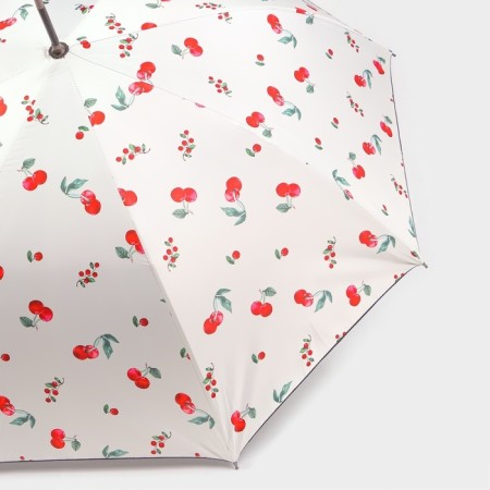 Umbrella - a semiautomatic “cherry” cane, Eponge, 8 spokes, r = 51 cm, color mix-9