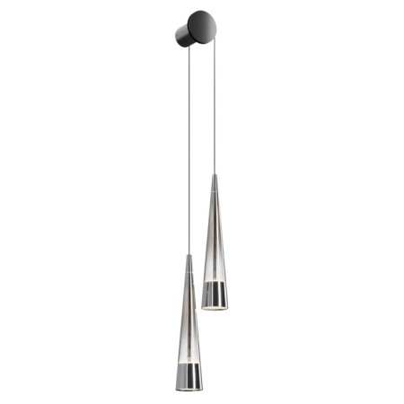 Bra Maytoni P090WL-L24CH3K, 2XLED, 24W, 38.9x48.9x228.9 cm, 840lm, color chromium-2