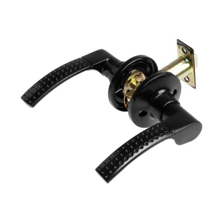 Latch 2101, empty, glossy black color-2