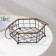 Basket Universal Dolyana, 17.5 × 20 × 7.5 cm, black color