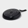 Consul pan, d = 28 cm, plastic handle, glass cover, anti -stick coating, black color