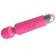 Massage vibrator, 20 frequencies, 16 modes, 20.4 × 4.2 cm, pink