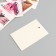 Cardboard "Peonies" set 10 pcs (5 types) 4x6 cm