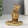 Bowing stand Polystone "Flower in hand" 7x5.5x9 cm