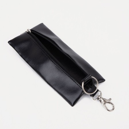 Lightning Keyhum, length 14 cm, ring, carbine, black color-1