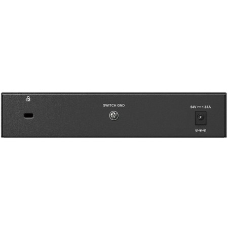 D-Link DGS-1008P/F1A 8G 4POE 80W T-shirt Unguided-2