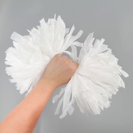 Pompom 1pc, white color-1