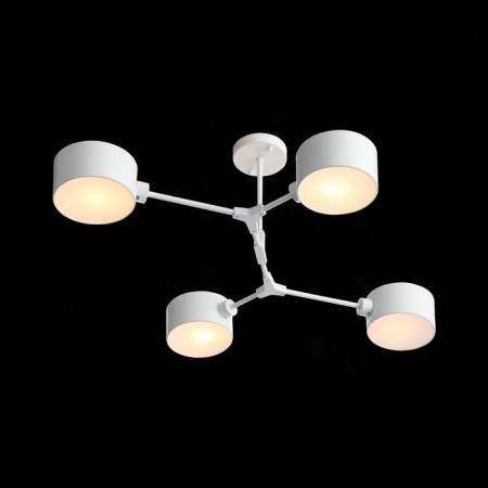 Ceiling EVOLUCE lamp. Sle183502-04. Gemento. 4x60 W, E14, 68x71.5x32 cm, white color-3