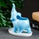 Pot "Elephant Gideon" Blue, 14.5x7.5x12cm