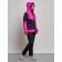 Ski suit female winter, size 46, pink color