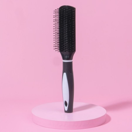 Massage comb, 3.8 × 23.2 cm, black/white color-1