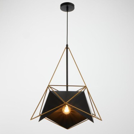 Lamp Bayerlux 40306/1 E27 40W Black-gold 40x40x50-150 cm-1