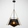 Lamp Bayerlux 40306/1 E27 40W Black-gold 40x40x50-150 cm