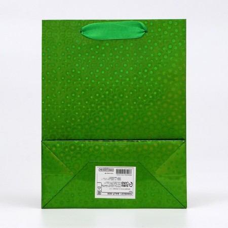 Packet Holography with the window "Heart", "Green", S 23.5 x18 x 8.5 cm-1