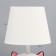Board Lamp "Kitten" E14 40W white 17x17x27 cm Risalux