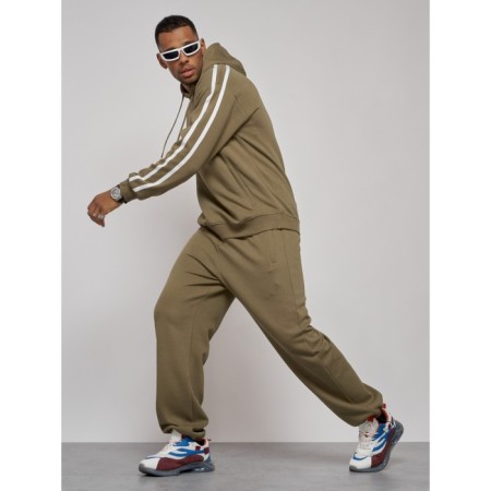 Male tracksuit, size 52, khaki color-24