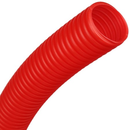 Corrugated pipe stout, d = 40, without a broach, a bay 30 m, red-2