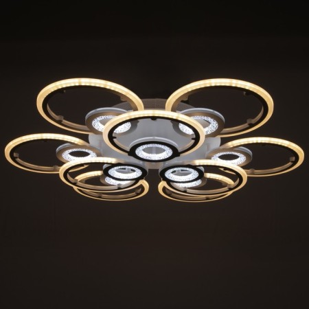 Causteen with PDU 1134/9wt LED 306W 3000K-6000K Dimmer White 79x79x10 cm Bayerlux-4