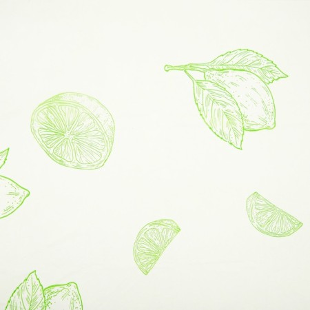 Single “lemons” tablecloth without the base, 110 × 150 cm-2