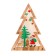 New Year's light decor desktop "Christmas tree and Santa Claus" 15 × 11 × 2 cm