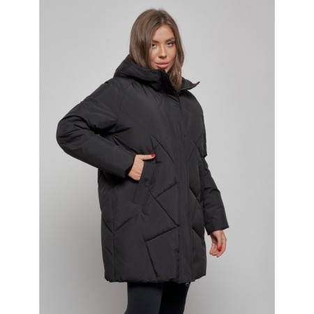 Winter jacket, size 48, black color-5