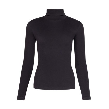 Turtleneck female, black color, size 42-44 (s)-8