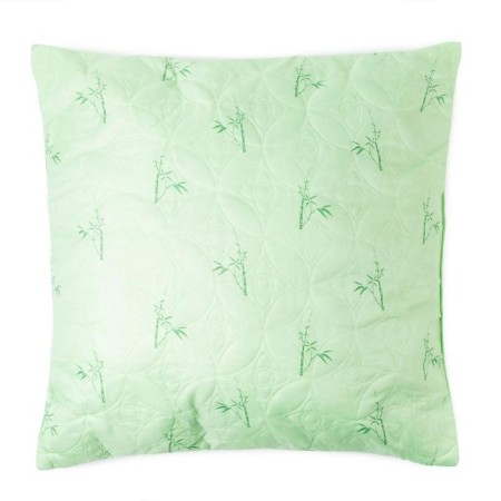 Bamboo pillow 70x70 cm, color green mix-2