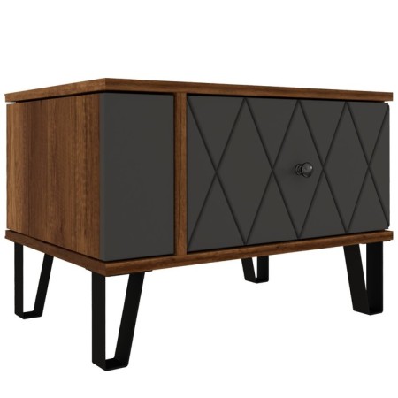 Rimini cabinet, 584x440x413 mm, Spanish. 2, color graphite software / oak canyon dark