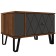 Rimini cabinet, 584x440x413 mm, Spanish. 2, color graphite software / oak canyon dark