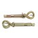 Anchor bolt, with a ring, galvanized, 10x70 mm, 50 pcs