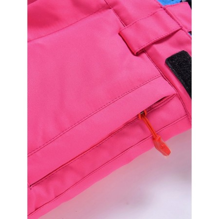 Ski pants for girls, height 98 cm, pink color-3
