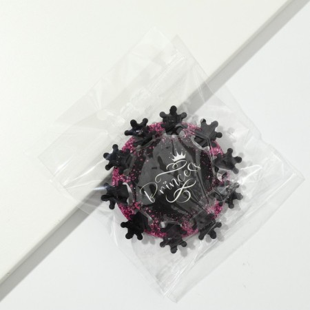 Hair crab, mini, set "Princess", 10 pcs., 1.5 x1.5 cm-7