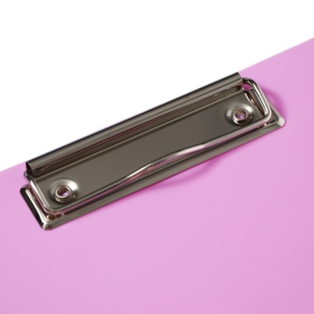 Plastic tablet with A4 clamp, Erichkrause "Matt Pastel Bloom", scale 30cm, in a package, mix-6