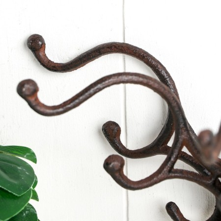 Decorative metal hooks "bends" 18x19.5x34 cm-3