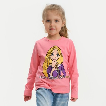 Long sleeve T-shirt "Rapunzel", Disney, height 110-116, pink