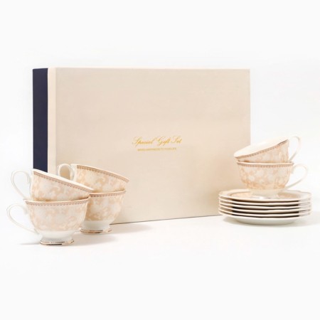 Porcelain tea service "Bohemia", 12 items-13