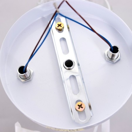 Chandelier 91286/2 E27 40W white-chrom 46x15x25 cm Bayerlux-6