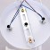 Chandelier 91286/2 E27 40W white-chrom 46x15x25 cm Bayerlux