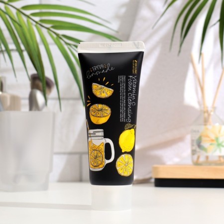3W Clinic Tonic Foam with Vitamin Vitamin C Foam Cleansing, 100 ml-1