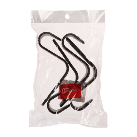Torso hook on the headrest, set 4 pcs, black-4